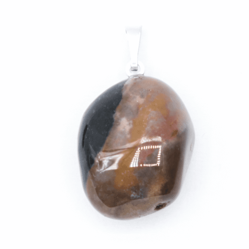 Sardonyx - tromlovaný kámen - přívěsek