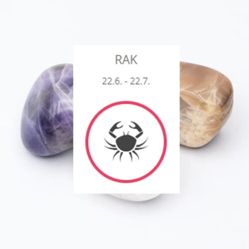 Rak - sada tromlovaných kamenů