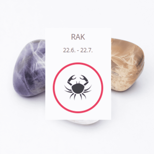 Rak - sada tromlovaných kamenů