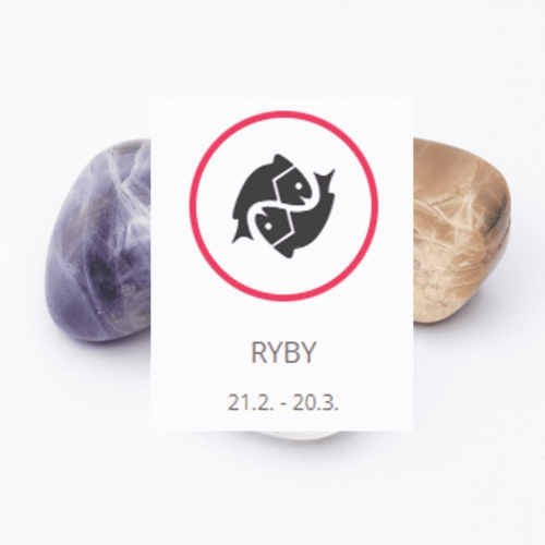 Ryby - sada tromlovaných kamenů