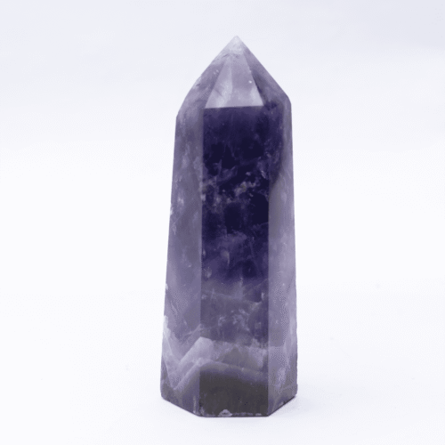 Ametyst - obelisk - tromlovaný kámen AMO7