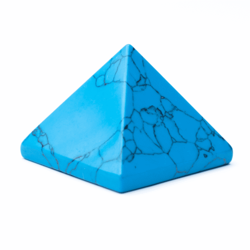 Tyrkenit - pyramida - tromlovaný kámen
