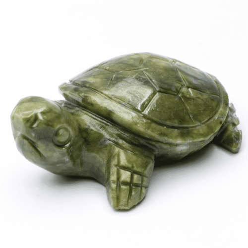 Želva – nefritová soška – Feng shui - mini