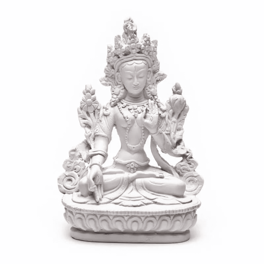 Bílá Tara - žensky Buddha - soška Feng shui