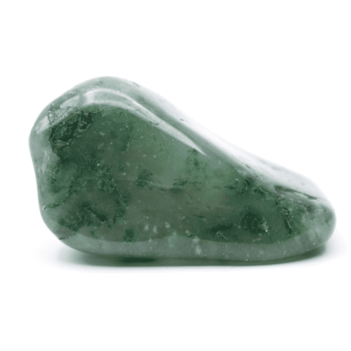 Chalcedon zelený - tromlovaný kámen