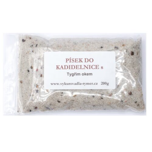 Písek do kadidelnice s tygřím okem