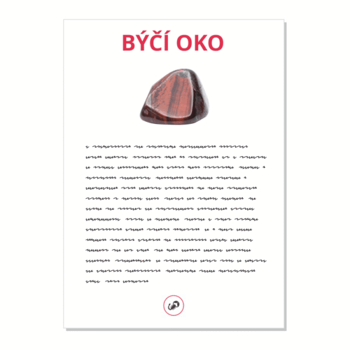 Býčí oko - kartička