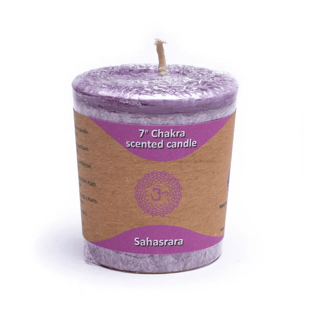 7. čakra - Sahasrara - Čakrová svíčka