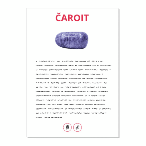 Čaroit - kartička