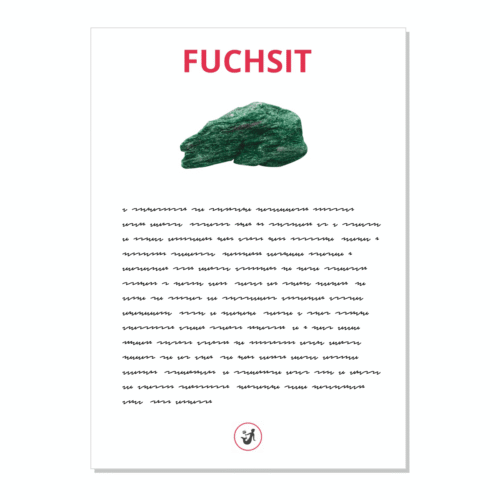 Fuchsit - kartička