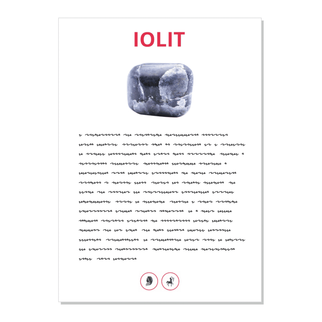 Iolit - kartička