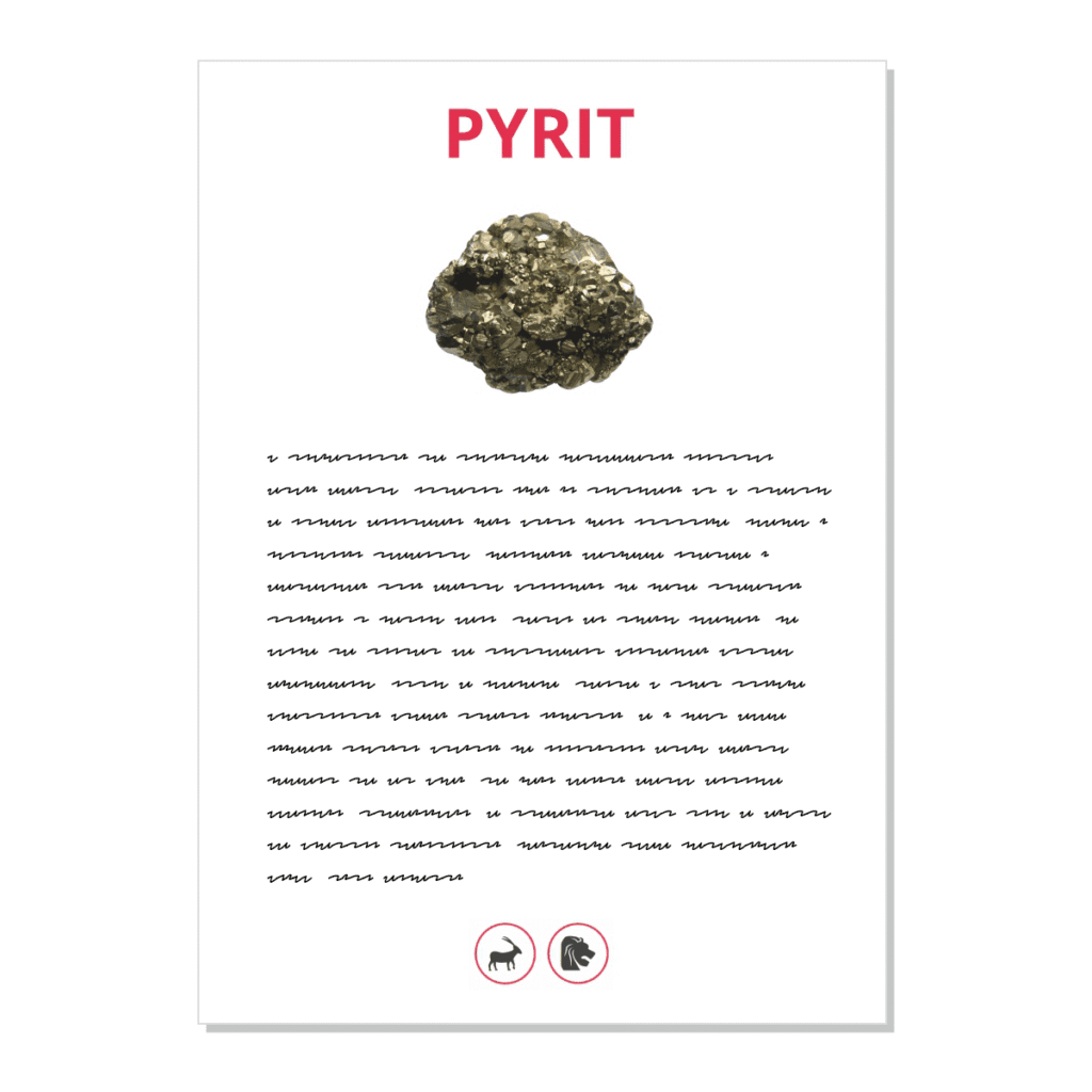 Pyrit - kartička