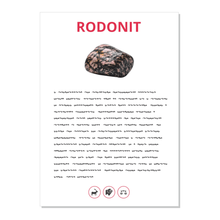 Rodonit - kartička