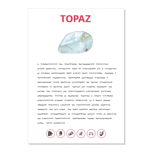 Topaz - kartička