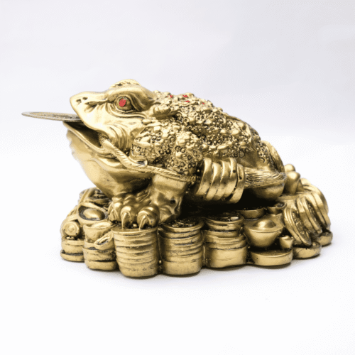 Třínohá žába - soška Feng shui - maxi