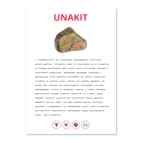 Unakit - kartička