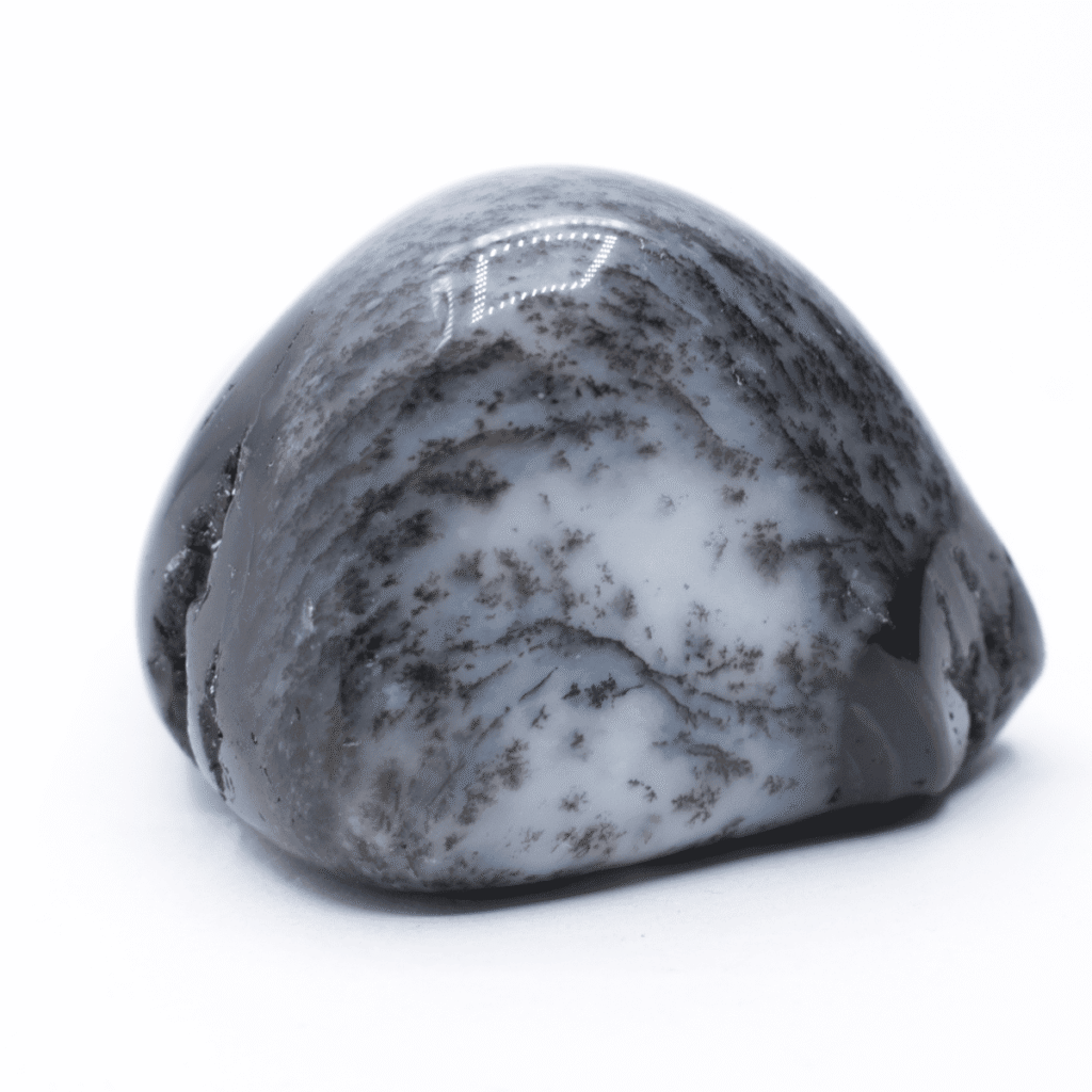 Opál dendritický - tromlovaný kámen