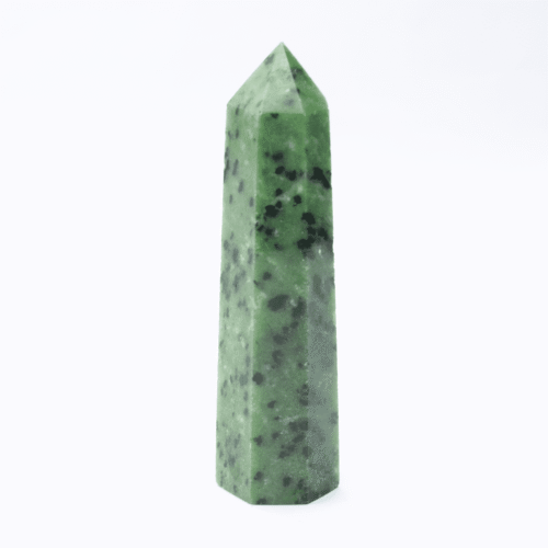 Rubín v zoisitu - obelisk - tromlovaný kámen RZ5