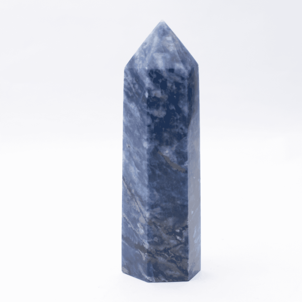 Sodalit - obelisk - tromlovaný kámen SO4