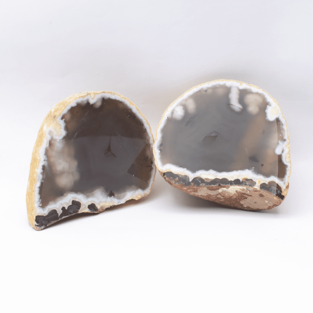 Achát - řez půlky CHP54