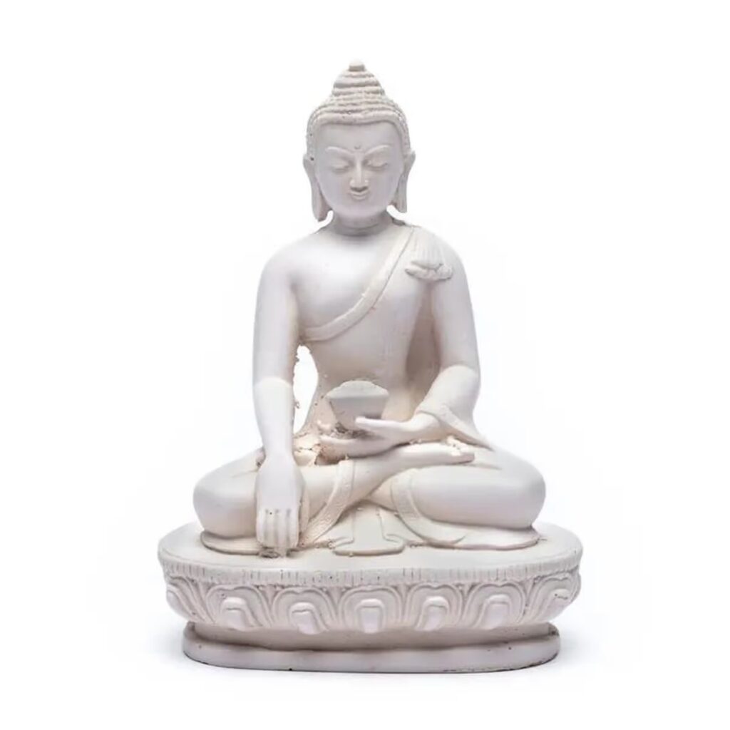 Buddha medicíny a léčení - bílý - Feng shui A