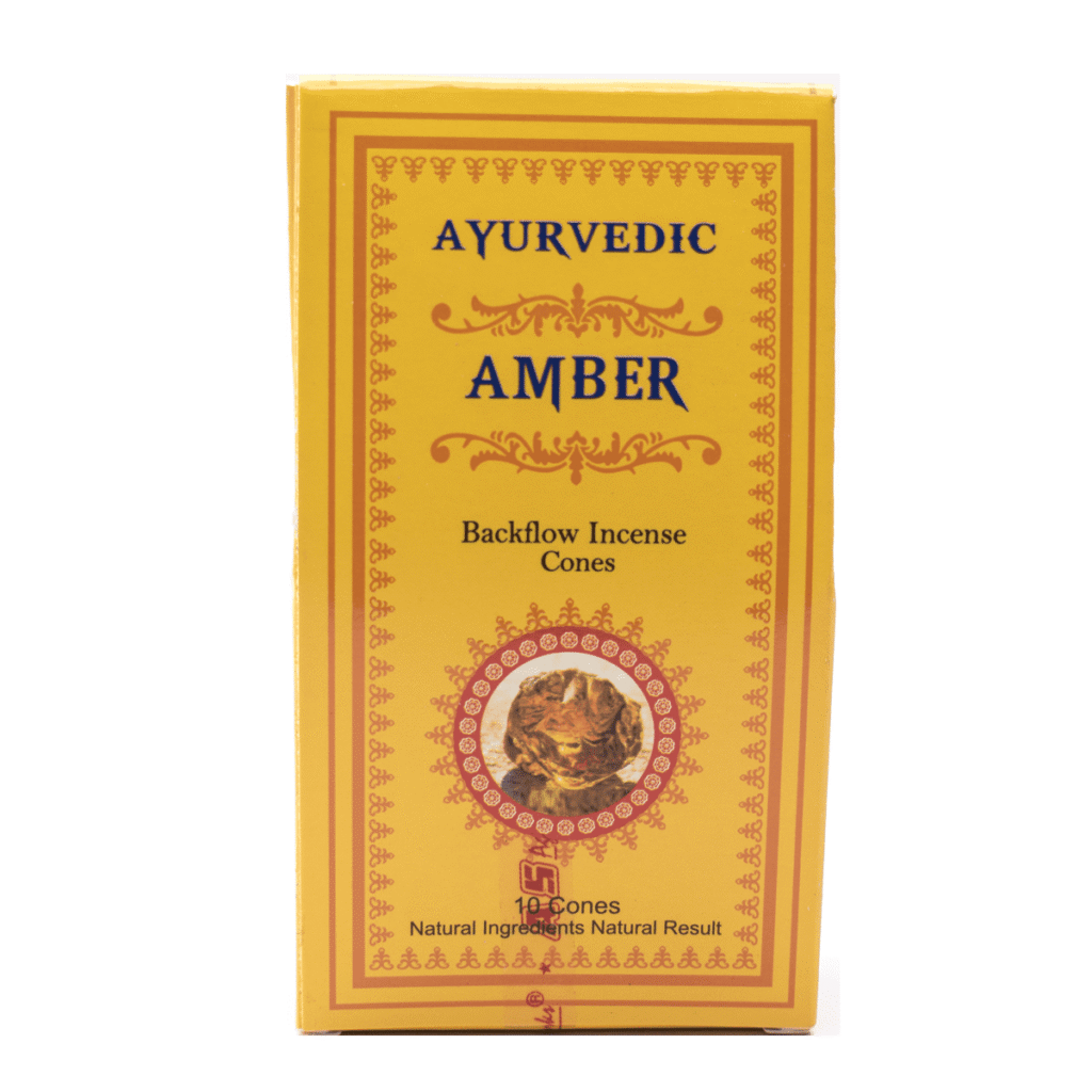 Amber – indické vonné františky "Tekoucí dým" Masala Incense