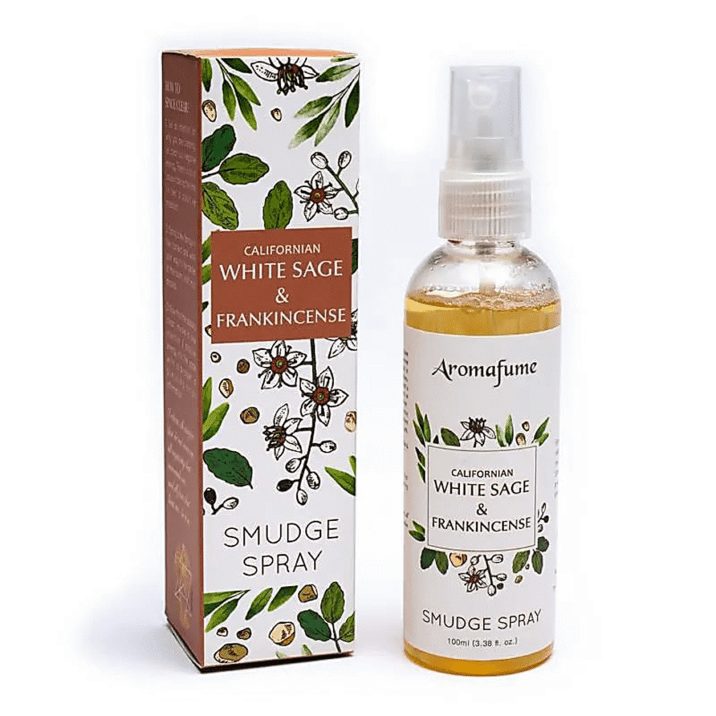 Bílá šalvěj a Kadidlo - vonný sprej Aromafume