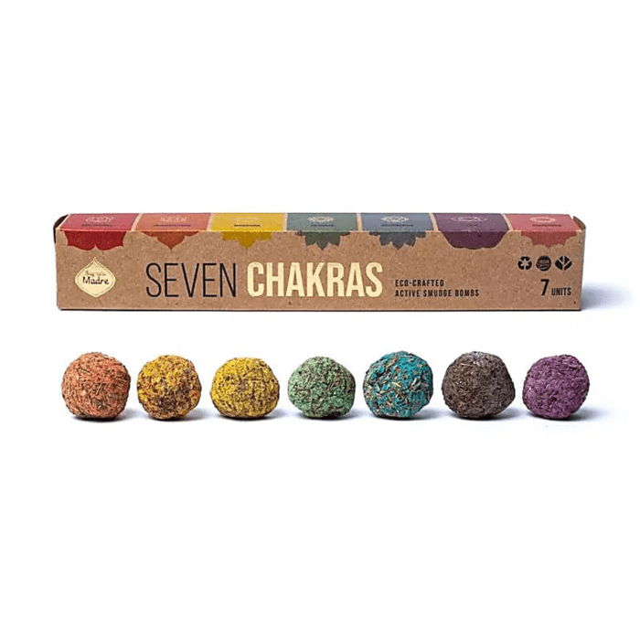 7 čaker - vykuřovací koule - Sagrada Madre