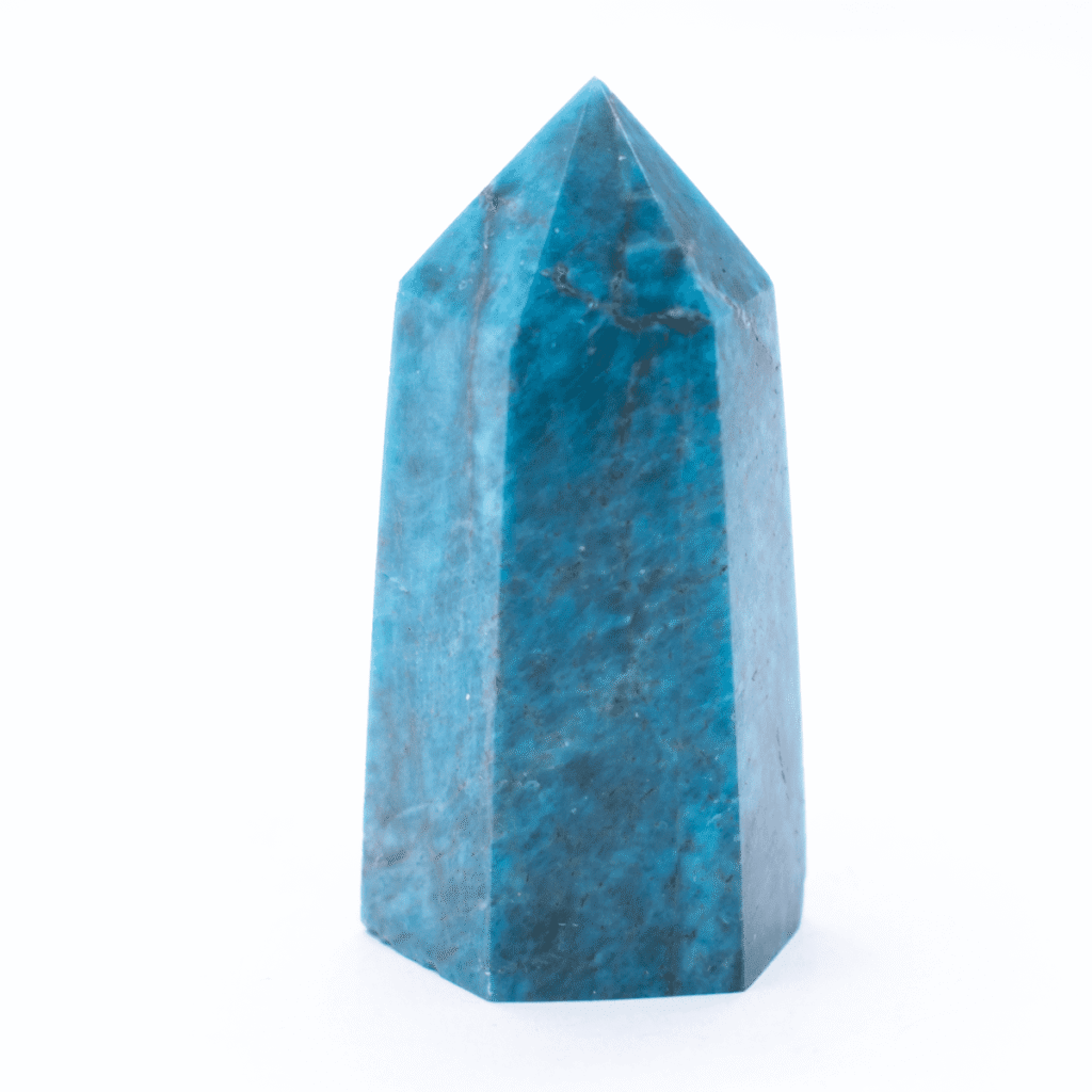Apatit - obelisk - tromlovaný kámen APO18
