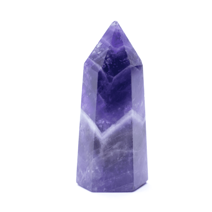 Ametyst - obelisk - tromlovaný kámen - mini 2