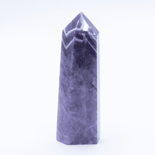 Ametyst - obelisk - tromlovaný kámen AMO13