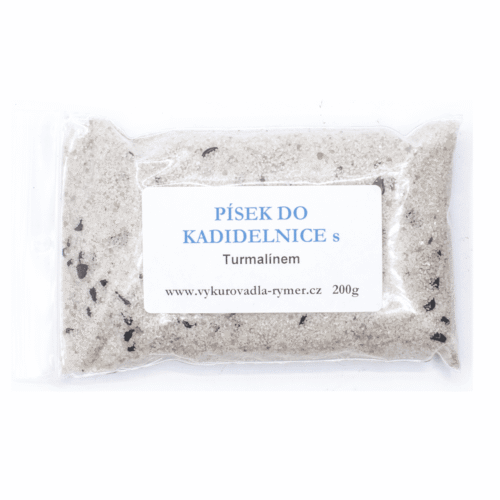 Písek do kadidelnice s černým turmalínem (skorylem)