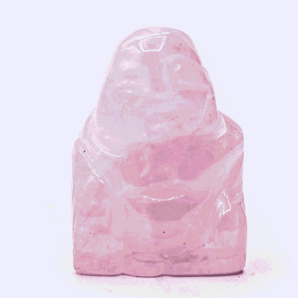 Růženín - Buddha - tromlovaný kámen
