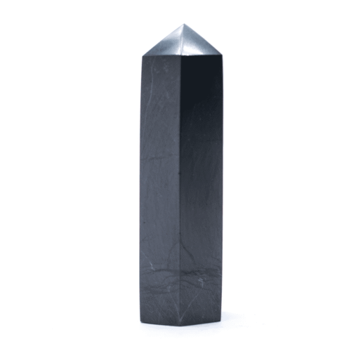 Šungit - obelisk - tromlovaný kámen