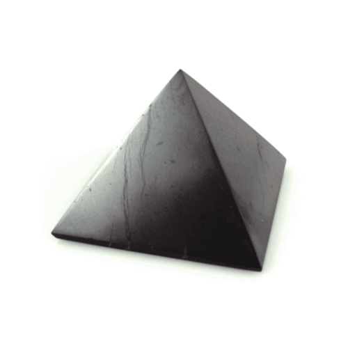 Šungit - pyramida pro řidiče - tromlovaný kámen