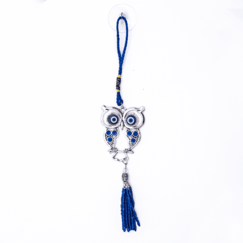 Alláhovo oko (Evil Eye) - sova - ochranný závěs
