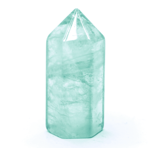 Fluorit - obelisk - tromlovaný kámen - mini