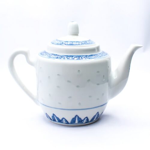 Konvička porcelánová - modro-bílá