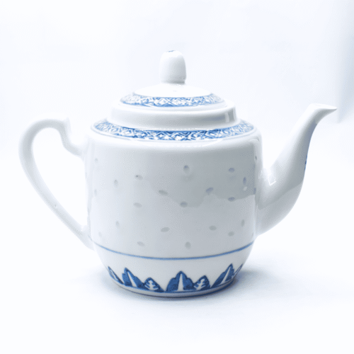 Konvička porcelánová - modro-bílá