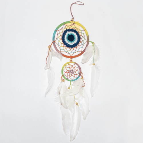 Lapač snů - Alláhovo oko (Evil Eye) - duhový