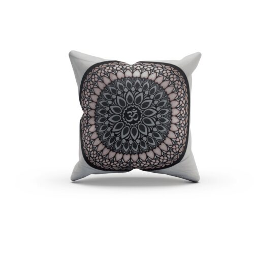 Povlak na polštář – symbol Óm mandala