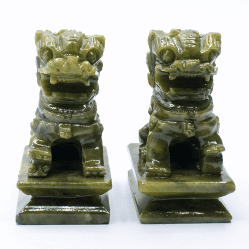 Čchi lin - nefritová soška - feng shui - malá pár