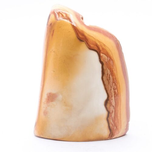 Jaspis pestrý - půlbrus - surový kámen JP43