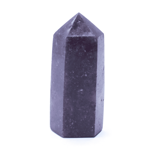 Lepidolit - obelisk - tromlovaný kámen LD48
