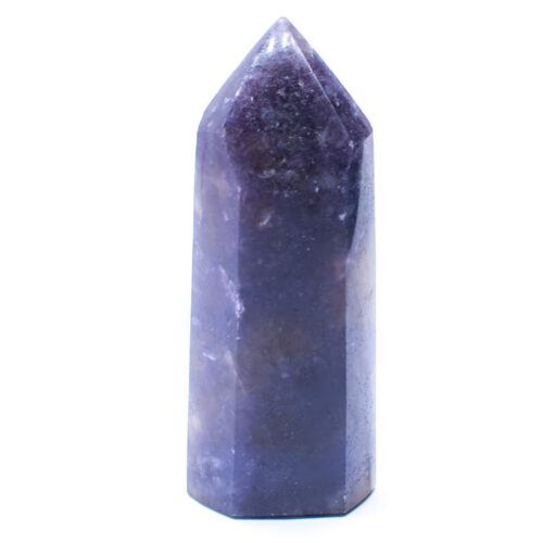 Lepidolit - obelisk - tromlovaný kámen LD50