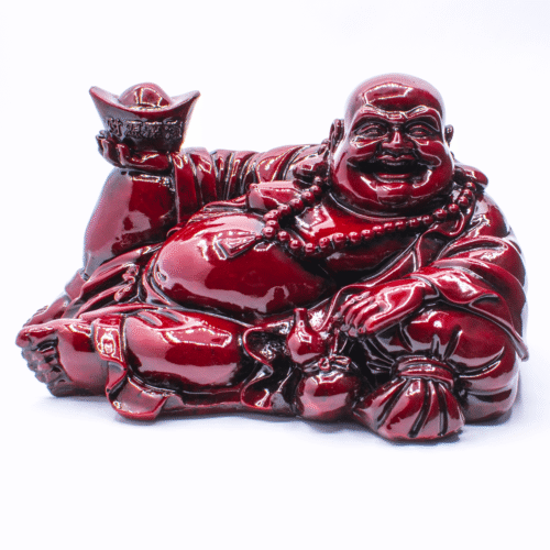 Buddha bohatství ležící - soška Feng shui B6