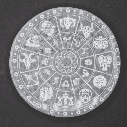 Selenit bílý - astrologie A - magická podložka