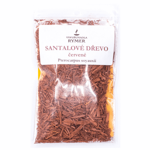 Santalové dřevo - červené - vykuřovadlo