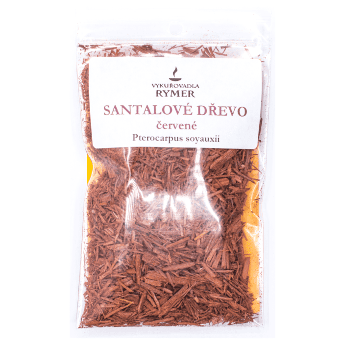 Santalové dřevo - červené - vykuřovadlo