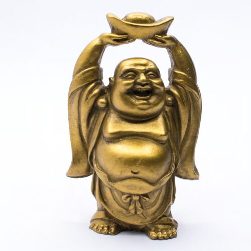 Smějící se Buddha hojnosti - soška Feng shui A3